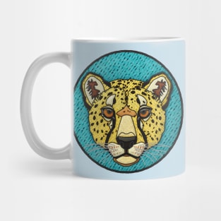 Lucky Cheetah Patch Mug